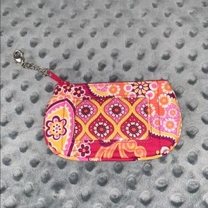 Vera Bradley Raspberry Fizz ID Holder